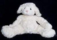 Gund LAMBLY White Lamb Plush Stuffed Animal #36029